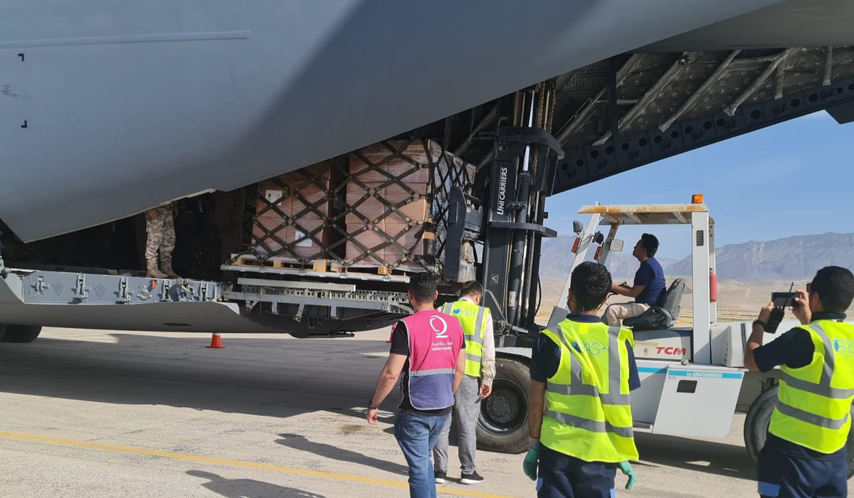 Qatar Charity Delivers Relief Aid to Afghanistan Flood Victims